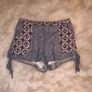 Boho Tie Shorts